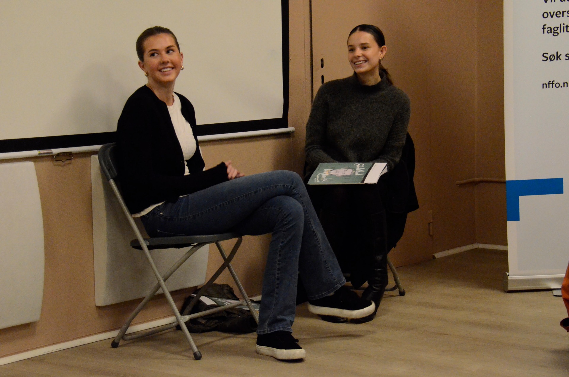 Unge stemmer: Ella Regine Teigen og Eva Weber